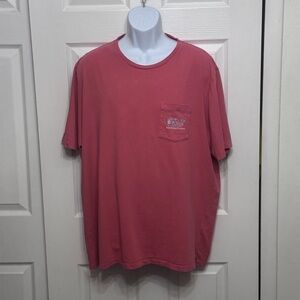 Vineyard Vines Red Short Sleeve Tee